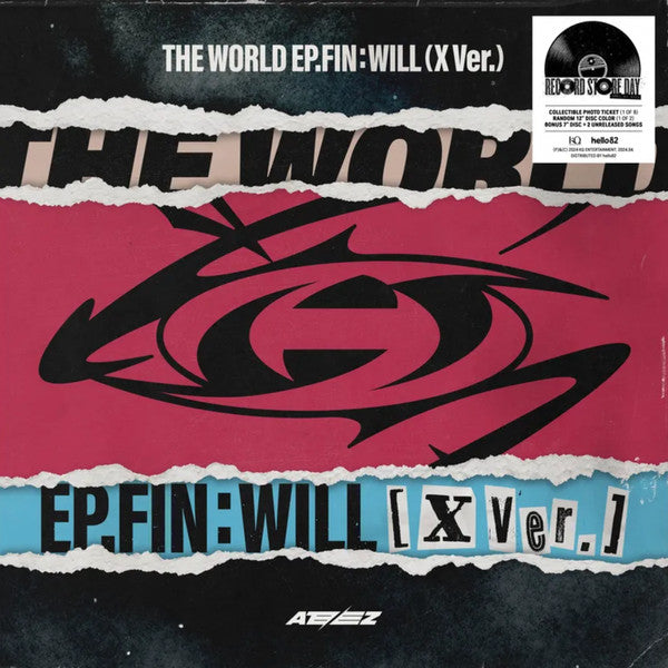 Ateez (2) : The World Ep.Fin : Will (X Ver.) (LP, Album, 15,)