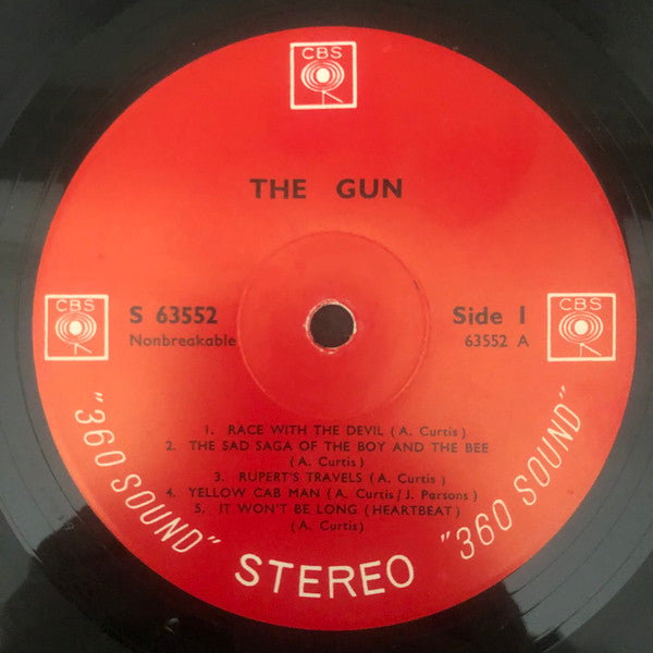 The Gun : Gun (LP, RE, Red)