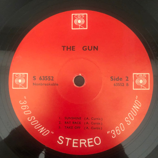 The Gun : Gun (LP, RE, Red)