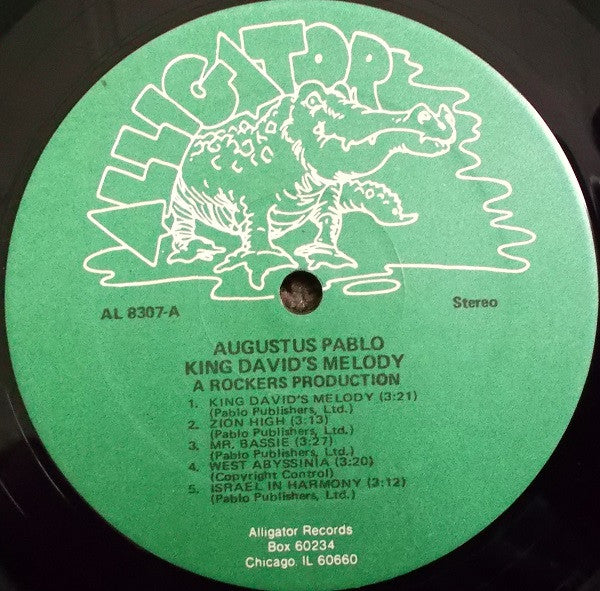 Augustus Pablo : King David's Melody (LP, Album)