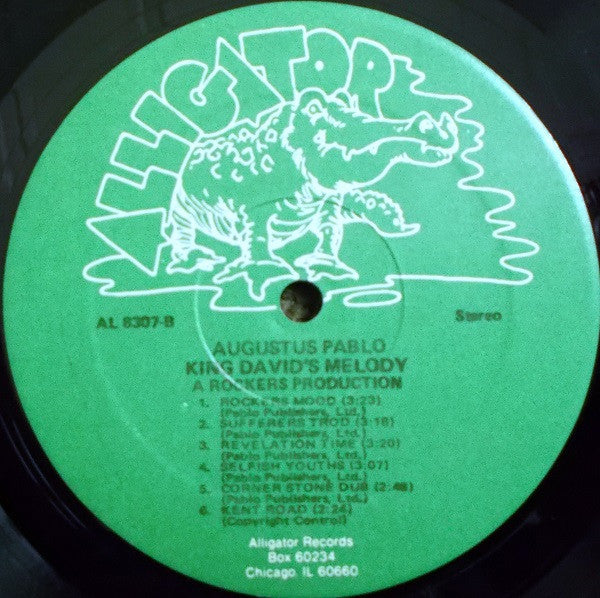 Augustus Pablo : King David's Melody (LP, Album)