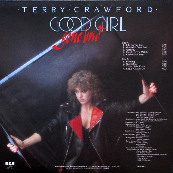 Terry Crawford : Good Girl Gone Bad (LP, Album, Eur)