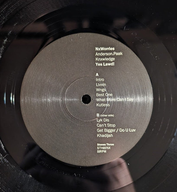 NxWorries : Yes Lawd! (2xLP, Album)