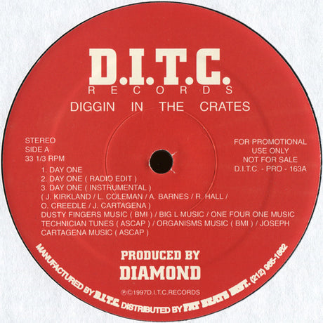 D.I.T.C. : Day One (12", Promo)