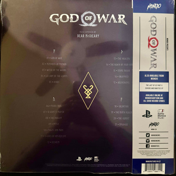 Bear McCreary : God Of War (2xLP, RE, Eco)