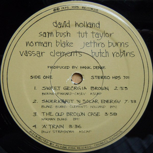 Norman Blake (2) / Tut Taylor / Sam Bush / Butch Robins / Vassar Clements / Dave Holland / Jethro Burns : Norman Blake / Tut Taylor / Sam Bush / Butch Robins / Vassar Clements / David Holland / Jethro Burns (LP, Album)