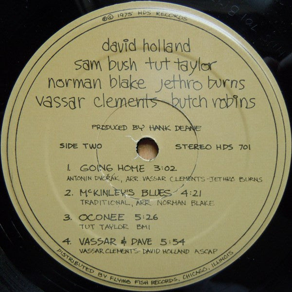 Norman Blake (2) / Tut Taylor / Sam Bush / Butch Robins / Vassar Clements / Dave Holland / Jethro Burns : Norman Blake / Tut Taylor / Sam Bush / Butch Robins / Vassar Clements / David Holland / Jethro Burns (LP, Album)