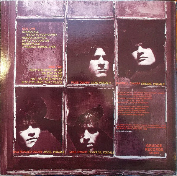 Killer Dwarfs : Stand Tall (LP, Album)