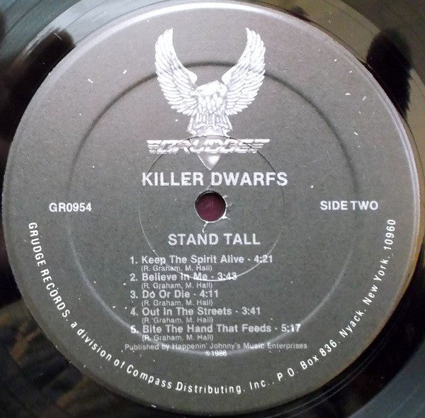 Killer Dwarfs : Stand Tall (LP, Album)