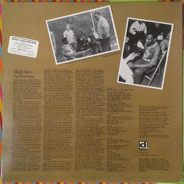 Magic Sam : Magic Sam Live (2xLP, Album)