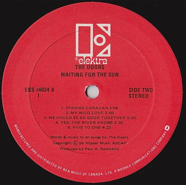 The Doors : Waiting For The Sun (LP, Album, RE, Gat)