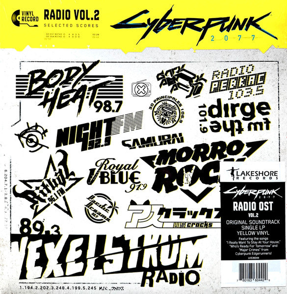 Various : Cyberpunk 2077: Night City Radio (LP, Album, Yel + LP, Album, Yel + Box, Dlx)