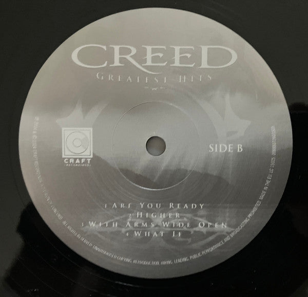 Creed (3) : Greatest Hits (LP + LP, S/Sided, Etch + Album, Comp, RE)
