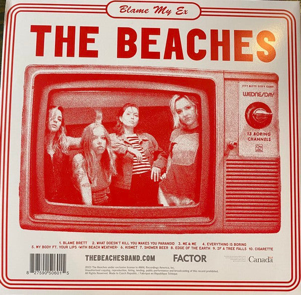 The Beaches (2) : Blame My Ex (LP, Album, RE, Gat)