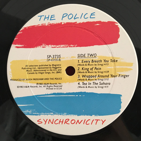 The Police : Synchronicity (LP, Album, Club, BRY)