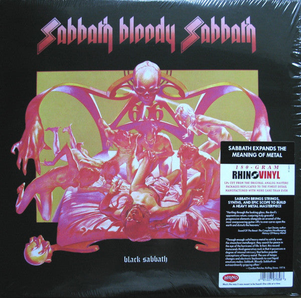 Black Sabbath : Sabbath Bloody Sabbath (LP, Album, RE, 180)