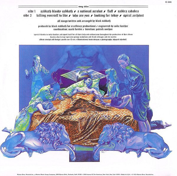 Black Sabbath : Sabbath Bloody Sabbath (LP, Album, RE, 180)