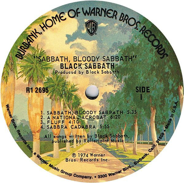 Black Sabbath : Sabbath Bloody Sabbath (LP, Album, RE, 180)