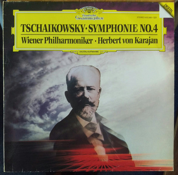 Pyotr Ilyich Tchaikovsky, Wiener Philharmoniker · Herbert von Karajan : Symphonie No.4 (LP)