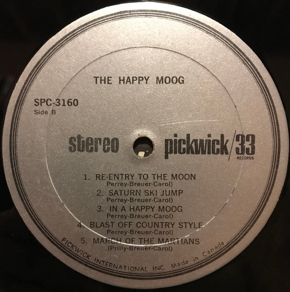 Jean-Jacques Perrey & Harry Breuer : The Happy Moog! (LP, Album)