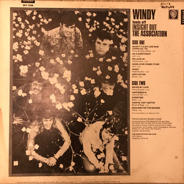 The Association (2) : Insight Out (LP)