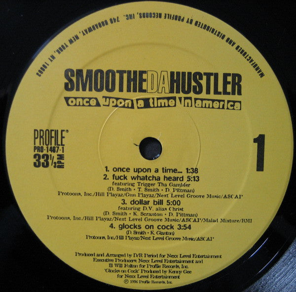 Smoothe Da Hustler : Once Upon A Time In America (2xLP, Album)