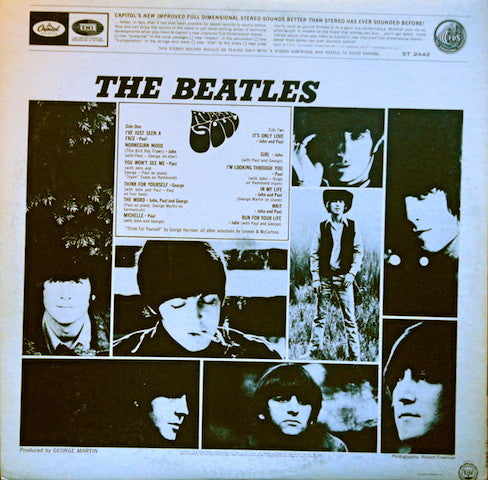 The Beatles : Rubber Soul (LP, Album, RE)