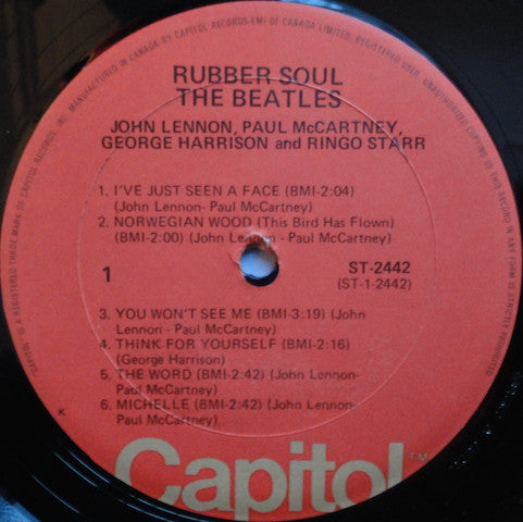 The Beatles : Rubber Soul (LP, Album, RE)