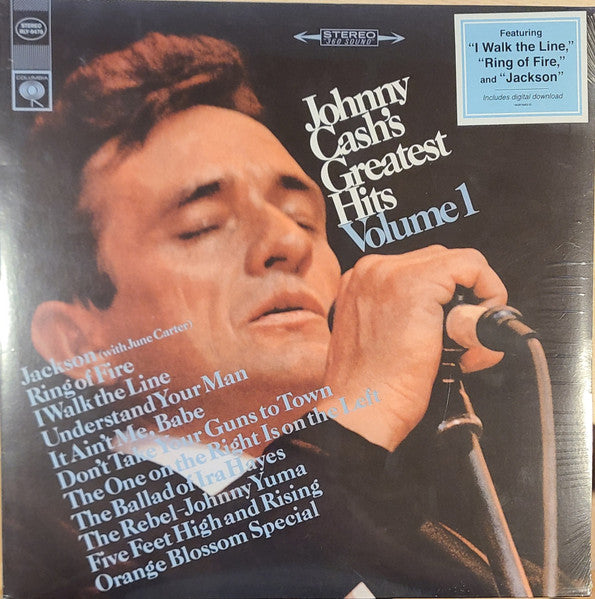 Johnny Cash : Greatest Hits Volume 1 (LP, Comp, RE)