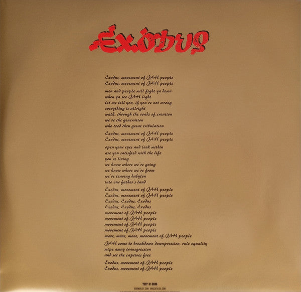 Bob Marley & The Wailers : Exodus (LP, Ltd, Num, RE, Alt + 10", EP)
