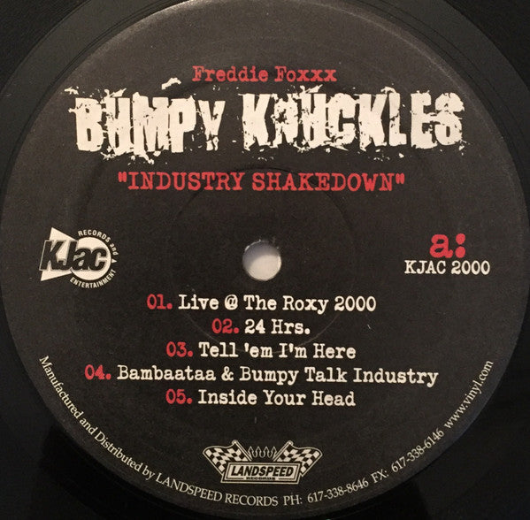 Freddie Foxxx / Bumpy Knuckles : Industry Shakedown (2xLP, Album)