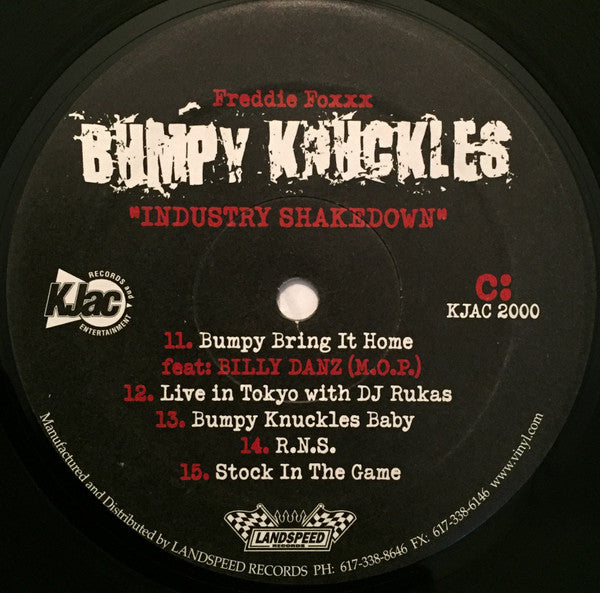 Freddie Foxxx / Bumpy Knuckles : Industry Shakedown (2xLP, Album)