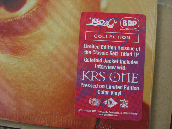 KRS-One : KRS One (2xLP, Album, Ltd, RE, Mys)