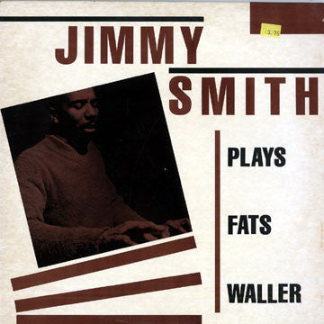 Jimmy Smith : Plays Fats Waller (LP, Album, RE)