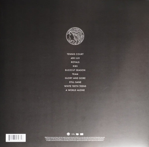 Lorde : Pure Heroine (LP, Album, RE, Van)