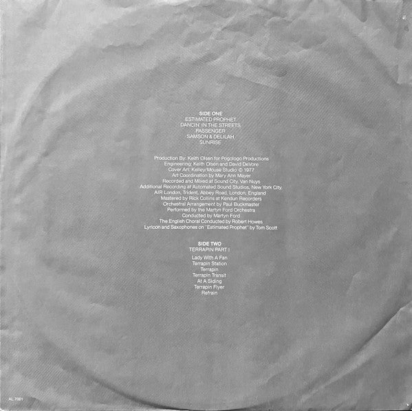 The Grateful Dead : Terrapin Station (LP, Album)