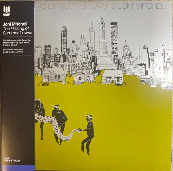 Joni Mitchell : The Hissing Of Summer Lawns (2xLP, Album, Club, RE, RM, Gre)