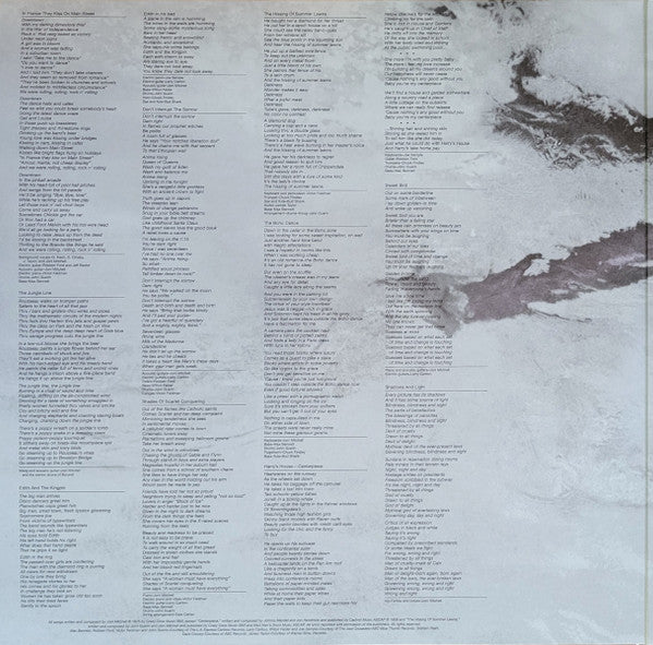 Joni Mitchell : The Hissing Of Summer Lawns (2xLP, Album, Club, RE, RM, Gre)