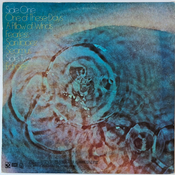 Pink Floyd : Meddle (LP, Album, RE)