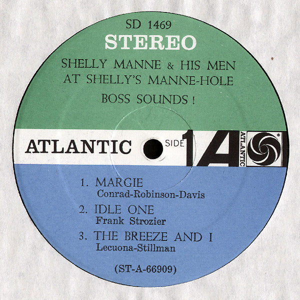 Shelly Manne & His Men : Boss Sounds! Shelly Manne & His Men At Shelly Manne-Hole (LP, Album, Gat)