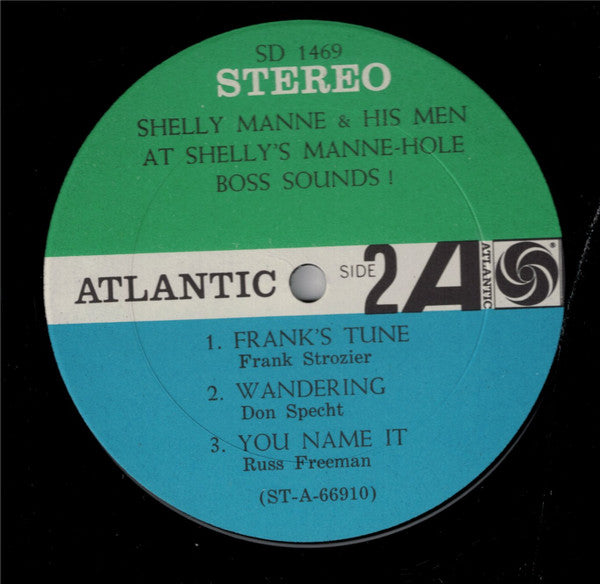 Shelly Manne & His Men : Boss Sounds! Shelly Manne & His Men At Shelly Manne-Hole (LP, Album, Gat)