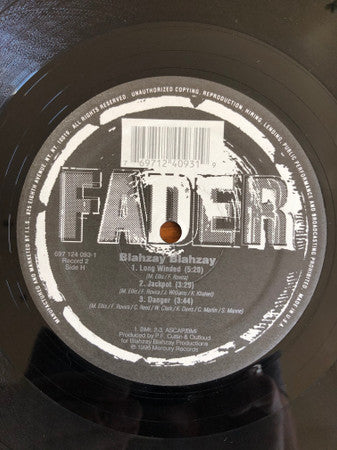Blahzay Blahzay : Blah Blah Blah (2xLP, Album)