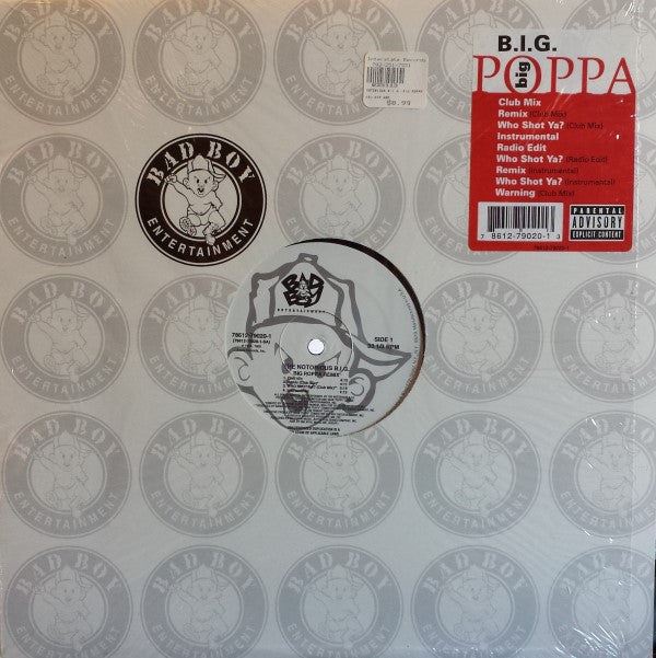 Notorious B.I.G. : Big Poppa / Who Shot Ya? / Warning (12", RE)