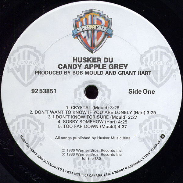 Hüsker Dü : Candy Apple Grey (LP, Album)