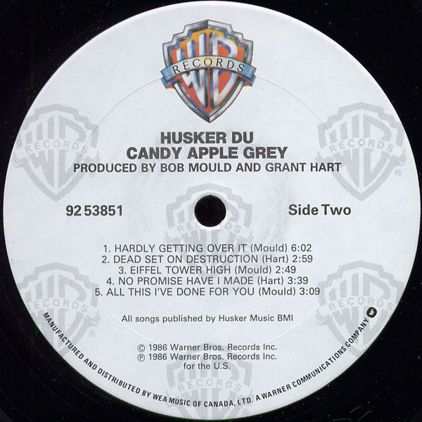 Hüsker Dü : Candy Apple Grey (LP, Album)