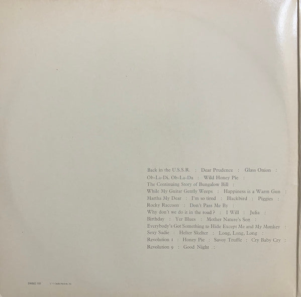 The Beatles : The Beatles (2xLP, Album, RE)