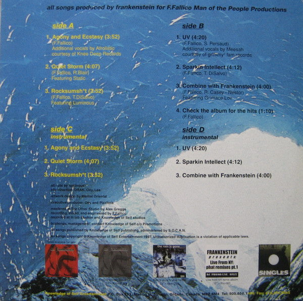 Frankenstein : UV (2x12", EP)