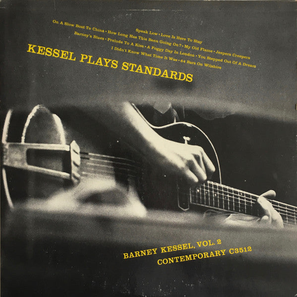 Barney Kessel : Kessel Plays Standards (LP, Album, RE)