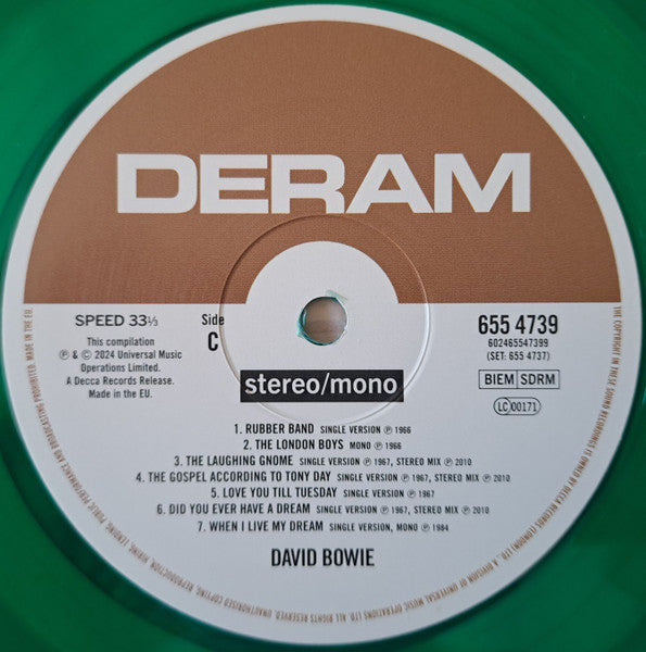 David Bowie : David Bowie (2xLP, Album, Dlx, Ltd, RE, Gre)
