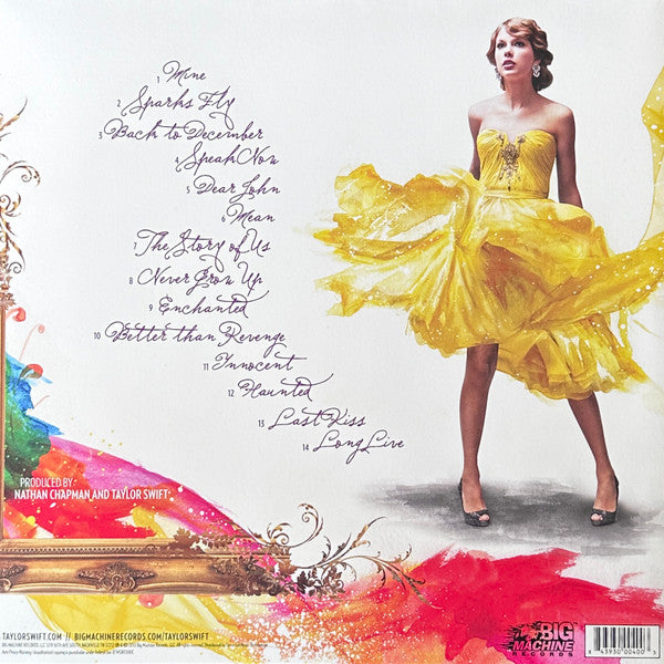 Taylor Swift : Speak Now (2xLP, Album, RE, RP, 180)